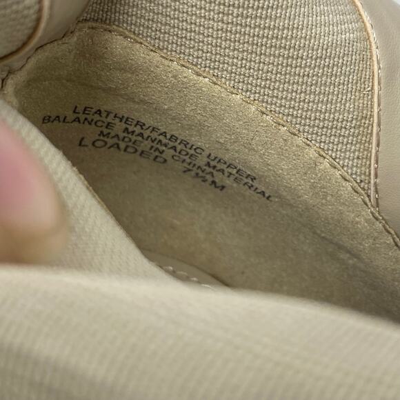 Violet & Red Loaded Knit Cuff Bootie Block Heel Faux Suede Tan Womens Size 7.5 - Picture 8 of 8